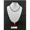 Image 1 : Very Good Amethyst Necklace (Nice pc)