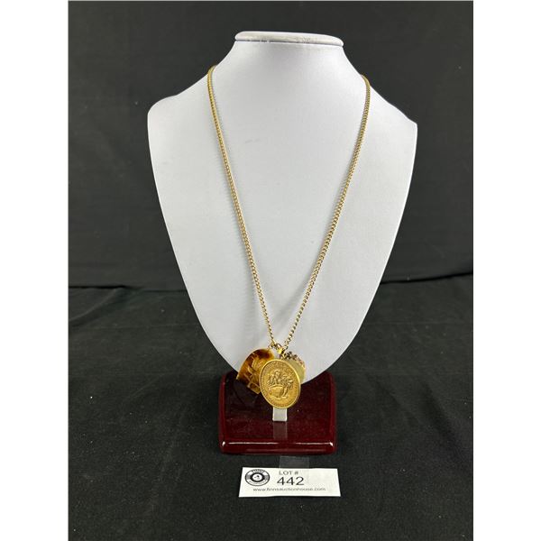 Swivel Chain w/ 3 Pendants