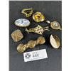 Image 1 : Collection of Broochs, Pendants and Scraf Clip
