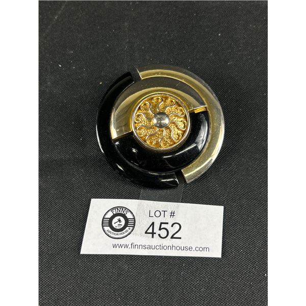Designer Brooch, Marked Made in Italy