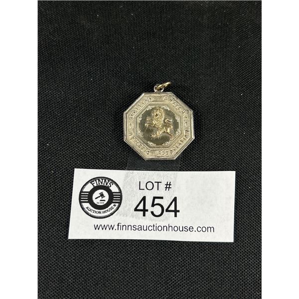 Vintage Sterling Silver Scottish Amateur Atheltic Pendant