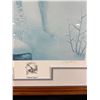 Image 2 : Ltd Ed 4261/9600 Framed "Silent Stare" Print By Leo Stans. Approx. 21 1/2" x 24"