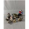 Image 1 : Lot Of Whimsical Décor - Brass, Plastic, Ceramic & More