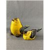Image 2 : Colourful Lot Of Birds Including Goebel W.Germany Finch Figurine Approx. 6 1/4" H