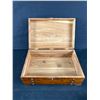 Image 2 : Lot Of 3 Storage Boxes. Largest Is Vintage Cedar & Approx. 12" x 8" x 5"