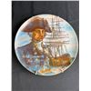 Image 2 : Lord Nelson Collector Plate, Pottery Duck, 11.5" Wood Vase & More