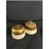 Image 2 : Vintage Porcelain/Brass Light Switches, Stone Carved Hippo & Barbados Souvenier