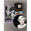 Image 1 : 2 Marilyn Monroe Tin Signs & Hard Cover Book Marilyn:The Last Take