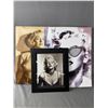 Image 1 : 3 Marilyn Monroe Pictures, 2 Are On Canvas (Approx 20" x 15")