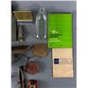 Image 2 : Vintage Lot - Bolt On Ice Skates, Door Knobs, Toy Wheels & More