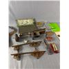 Image 3 : Vintage Lot - Bolt On Ice Skates, Door Knobs, Toy Wheels & More