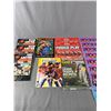 Image 1 : Sports Collector Lot - BC Lions Programs, Magazines,NHL Sticker Books & More