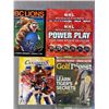 Image 3 : Sports Collector Lot - BC Lions Programs, Magazines,NHL Sticker Books & More