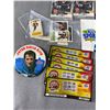 Image 3 : Assorted Collectibles - SFU Silver Anniversary Patches, Pro Set Hockey Cards, GM Place Cups & More
