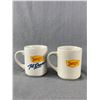Image 3 : Denny's Coffee Mugs, Advertising Glasses & JE Heath Platters Made In Canada