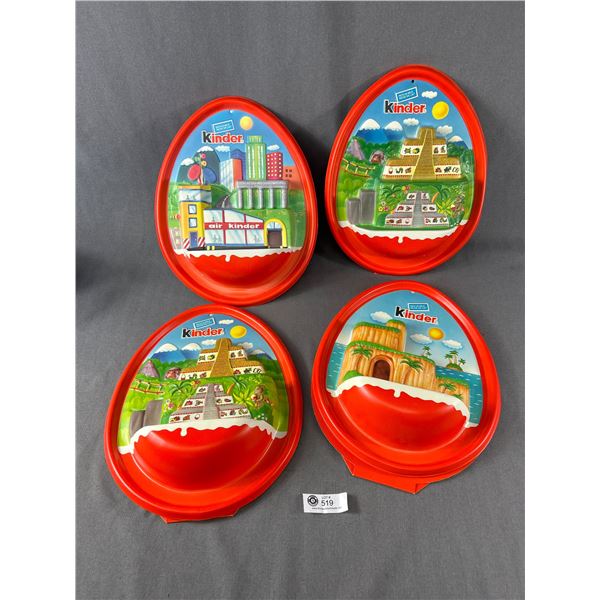 4 Kinder Surprise Merchant Display Toppers