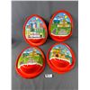 Image 1 : 4 Kinder Surprise Merchant Display Toppers