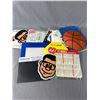 Image 3 : Lot Of Assorted Advertising Mouse Pads & Button Badges