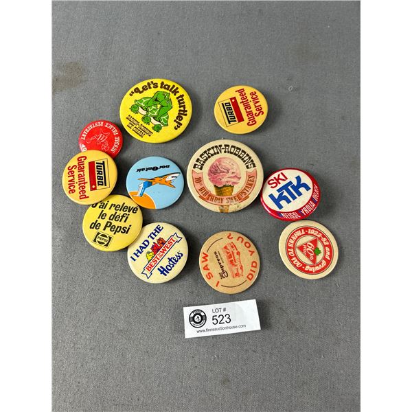 Lot Of Assorted Button Badges