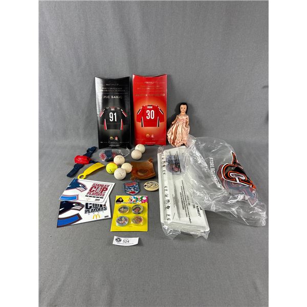 Lot Of Assorted Collectibles Including McDonalds Mini Jerseys