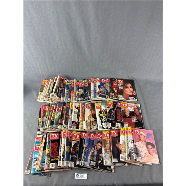 Lot Of Vintage TV Guides