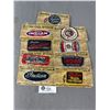 Image 1 : Complete Set Of 9 Extra Old Stock Indian Motorcycle Crests.