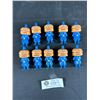 Image 1 : 10 McDonald's 3" Officer Big Mac Figurines