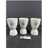 Image 1 : 3 RCAF Vintage Double Egg Cups