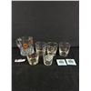 Image 1 : Collectible Lot Of Glasses - Gulf, Mobil,Zing & More + Van. B.C Airforce Matchbooks
