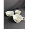 Image 3 : Vintage CP Air Serving Cups/Saucers/Bowls & Sealed Canada 3000 Airbus Model