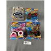 Image 1 : 3 HotWheels Monster Trucks & 1 Greenlight Kings Of Crunch Die-Cast Vehicles In Original Package