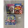Image 1 : Lot Of 3 Collectible Action Figures - League Of Legends Zed, Masters Of The Universe- Stratos & Buzz