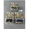 Image 1 : 3 Greenlight King Of Crunch Moster Truck Die-Cast Vehicles In Original Packages