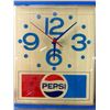 Image 2 : Vintage Electric Pepsi Cola Clock. Approx, 16"x 13"