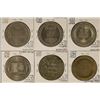 Image 2 : 6 METAL $1 CASINO GAMING TOKENS: THE PUB, PARIS