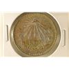 Image 1 : 1943-M MEXICO SILVER CAP & RAYS PESO .3857 OZ. ASW