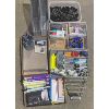 Image 1 : ASST. STATIONARY GREETING CARDS, NOTEPADS, WIRE MESH ORGANIZER ETC