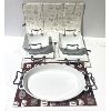 Image 1 : STOKES PORCELAIN SERVING DISHS SET & 3 KITCHEN MATS