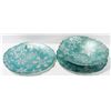 Image 1 : SNOWFLAKE STOKES GLASS BOWL & PLATTERS 