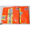 Image 1 : 2 VIKINGS HI VIS SAFETY VEST CLASS 2 LEVEL 2 SIZE 2XL-3XL TEAR AWAY DESIGN