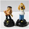 Image 1 : SIMPSON'S HOMER & FAMILY GUY QUAGMIRE FIGURES
