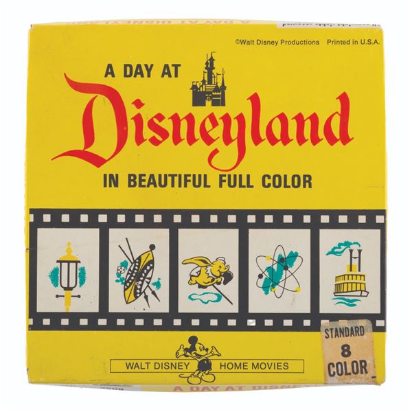 "A Day at Disneyland" 8mm Film.