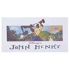 Image 1 : A "John Henry" Lithograph Print.
