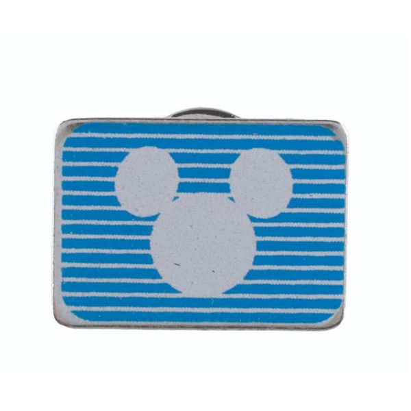 A 1980s Disney Channel Logo Pin.