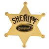 Image 1 : A Little Law  Man Disneyland Sheriff Badge.