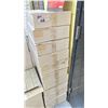 Image 2 : 11 BOXES OF GLASS MOSAIC TILE IN 4898RED 22 X 1SQ.FT. SHEETS PER BOX APPROX 242SQ.FT. TOTAL