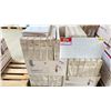 Image 2 : PALLET OF 12 X 24" WALL TILES IN WHITE CUBE DESIGN GLOSSY MIX APPROX 16SQ.FT. PER BOX APPROX 43