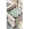 Image 2 : 5 STACKS OF GLASS MOSAIC TILE; APPROX 66SQ.FT. IN BE274, APPRX 77SQ.FT. IN BE 273, APPROX 66SQ.FT.