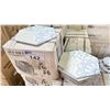 Image 2 : HALF PALLET OF HEXAGON PORCELAIN ART TILES IN 3 SIDE PATTERN APPROX 10SQ.FT. PER BOX, APPROX 29