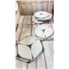 Image 2 : HALF PALLET OF HEXAGON PORCELAIN TILES IN MARBLE CUBE 10SQ.FT. PER BOX, APPROX 12 BOXES, APPROX